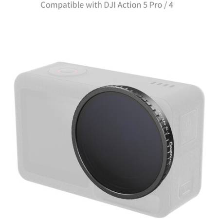SmallRig 5411 - zestaw czterech filtrów do DJI Osmo Action 5 Pro/Action 4, kompatybilność